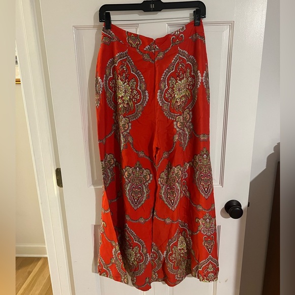 Anthropologie Cropped Wide Leg Pants - Picture 4 of 5